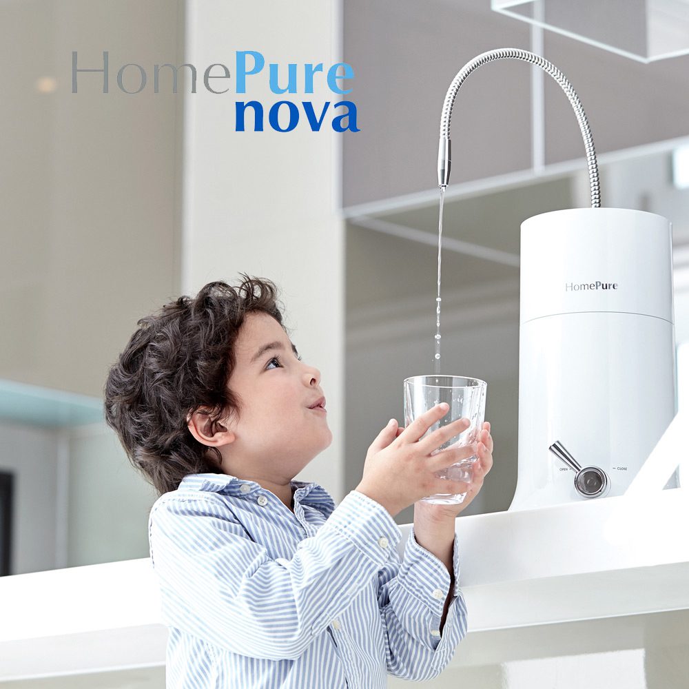 HomePure Nova- solution for the quality of water is deteriorating 