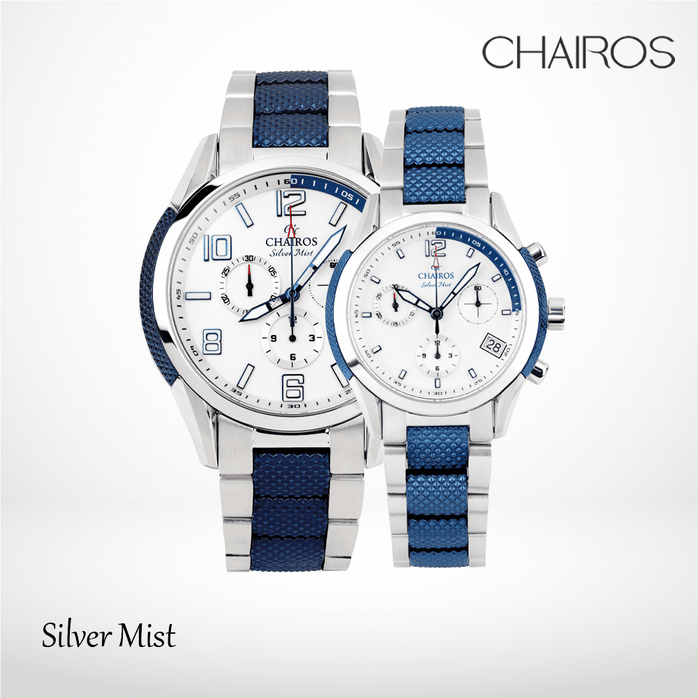 CHAIROS Silver Mist Chronograph watch-price and more!