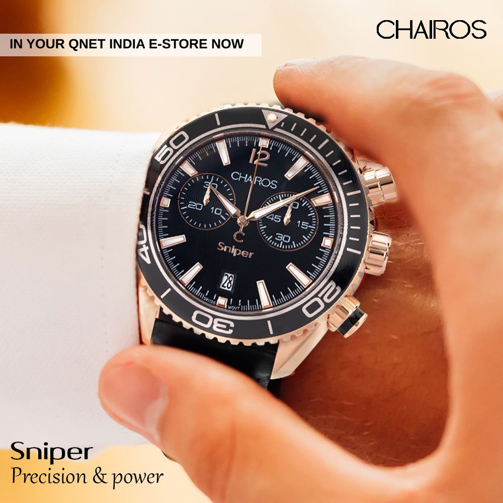 CHAIROS Sniper Chronograph watches for men