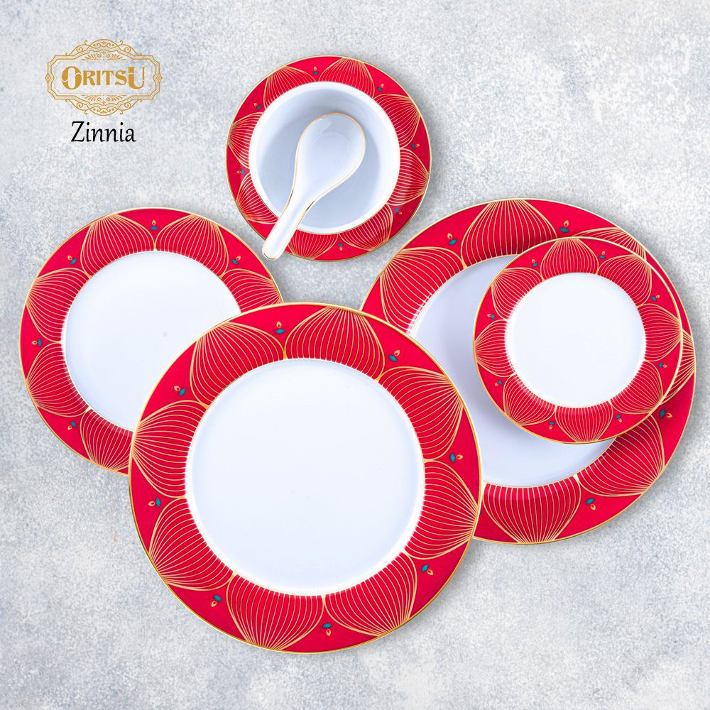 ORITSU Zinnia ceramic tableware