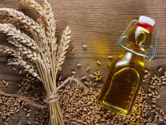 wheat germ oil for skin care/health tablet