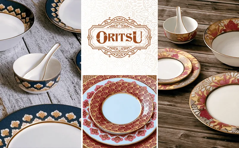 ORITSU stylish dinner set
