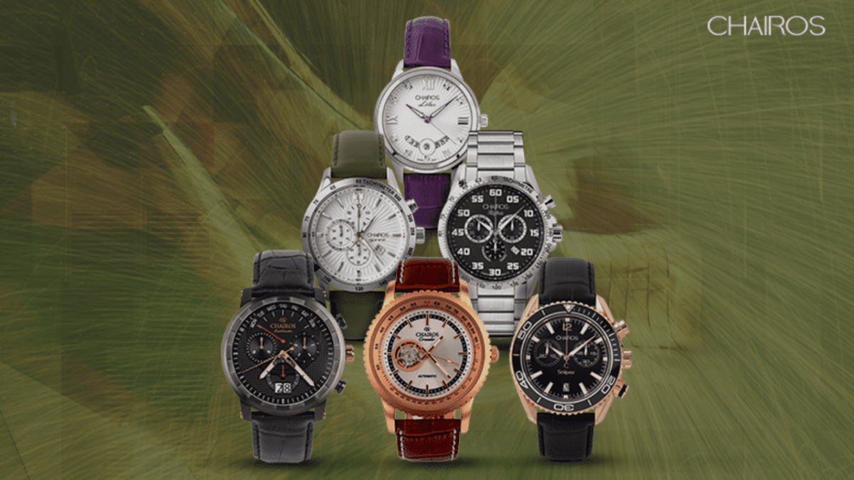 CHAIROS watch- Different watch straps