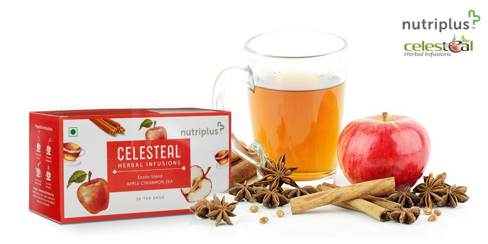 Celesteal Apple Cinnamon tea-Natural remedies