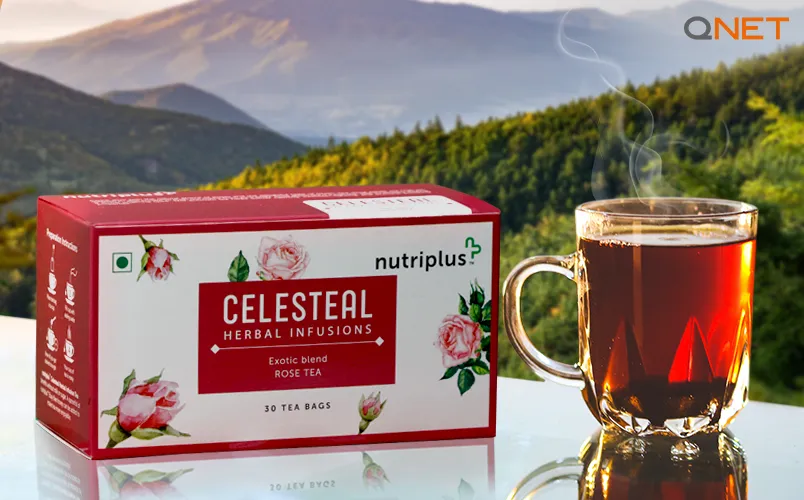 Celesteal Herbal Infusions-Celesteal Rose Tea
