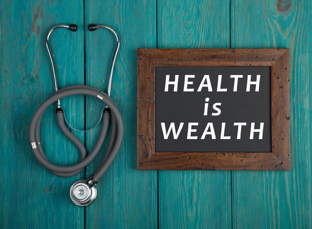 Invest in health today for a wealhtier tomorrow