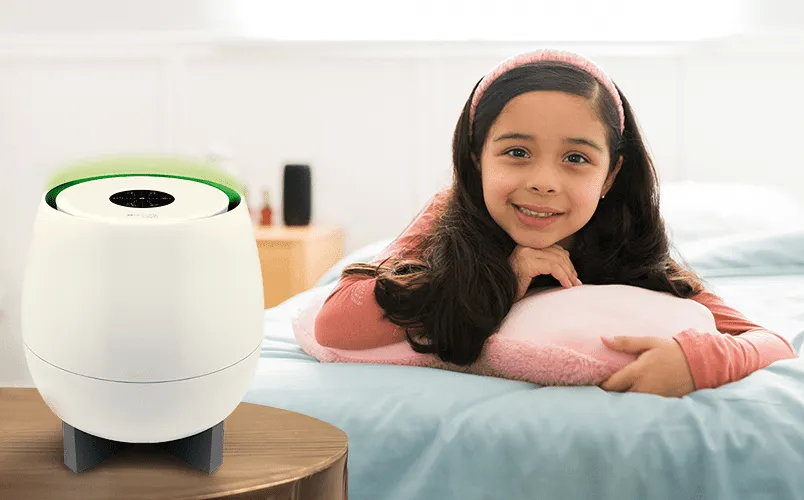 HomePure Zayn - indoor air purifier reduces VCOs
