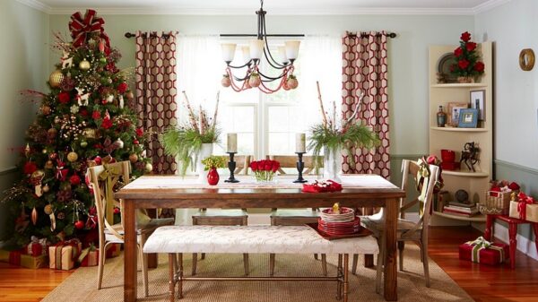 Dining crockery set to decorate dining area