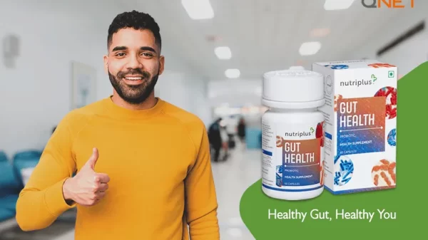 QNET Nutriplus GutHealth for a healthy gut/stomach pain after eating