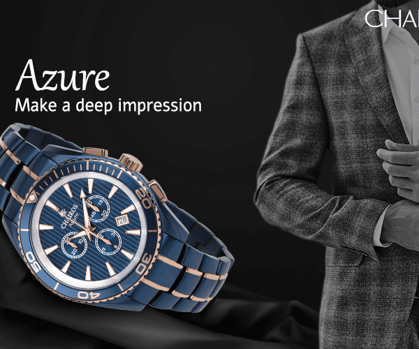 CHAIROS Azure timepiece/premium wristwatches