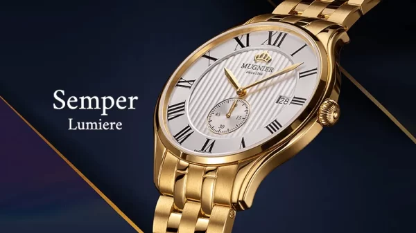 Mugnier Semper-Gold-plated watch
